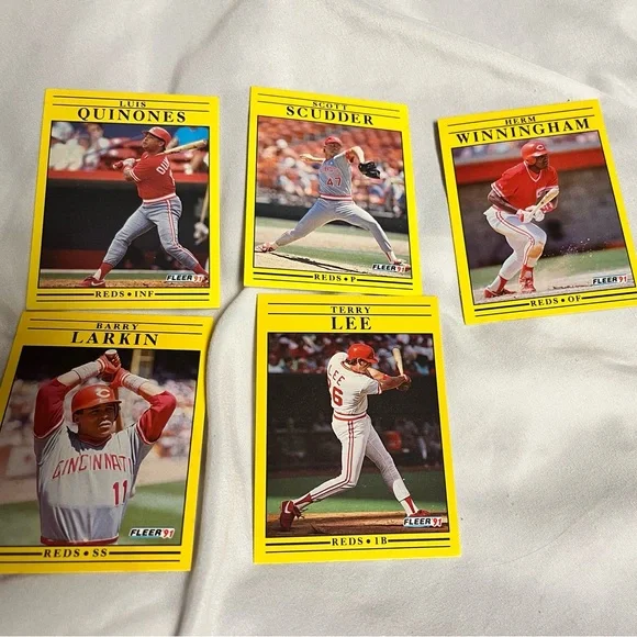 Cincinnati Reds Baseball Trading Cards Set - Reds Edition - Picture 4 of 4